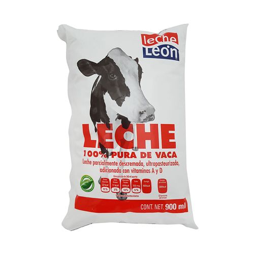 LECHE-LEON-BOLSA-100--VACA-900ML---1PZA