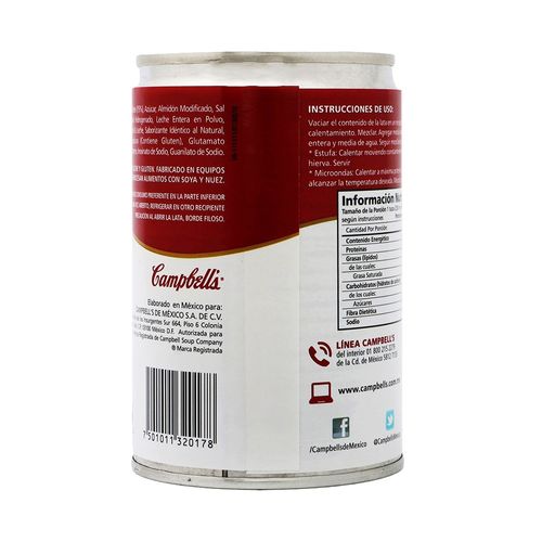 Crema Campbells Elote 310grs | Crate & Barrel® - Tienda en Línea