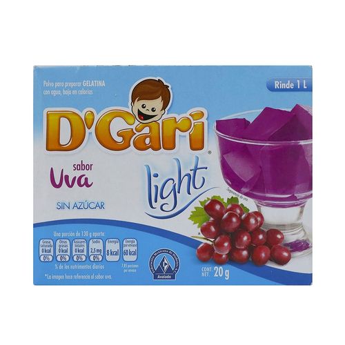 GELATINA-DGARI-LIGTH-UVA-20-GR.---1PZA