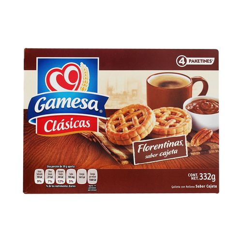 GALLETAS-GAMESA-FLORENTINAS-CAJETA-332G