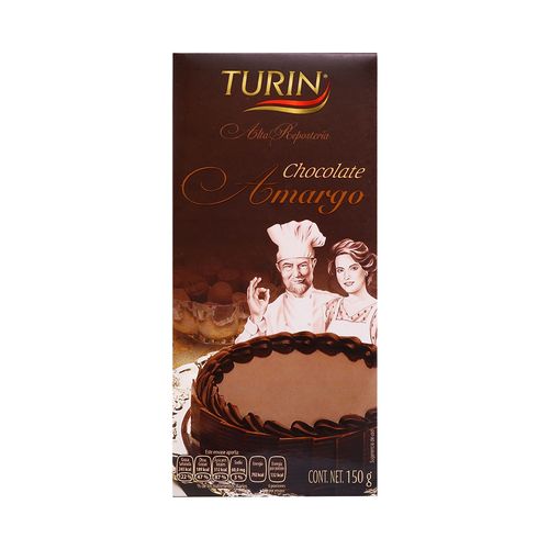 CHOCOLATE-TURIN-AMARGO-150GRS---1PZA