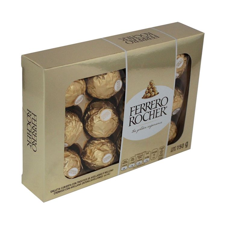 Chocolate Ferrero Rocher Con 12 Piezas Crate Barrel Tienda En Linea