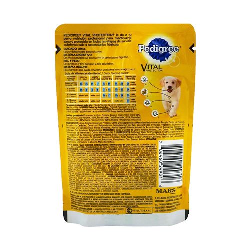 ALIMENTO-PEDIGREE-POUCH-PUPPY-RES-100-GR