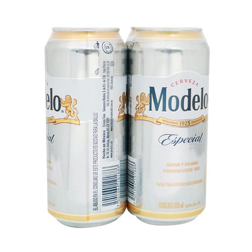 Cerveza Modelo Lata 473Ml | Crate & Barrel® - Tienda en Línea