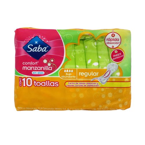 TOALLA-SABA-CONFORT-C-MAZLLA-S-ALAS-10P