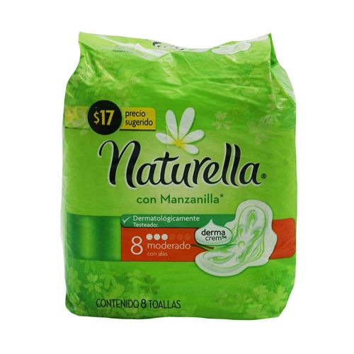 TOALLA-NATURELLA-DIA-C-A-8S---1PZA