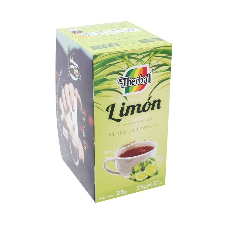 Té de Limón 25 Sobres - Therbal Té