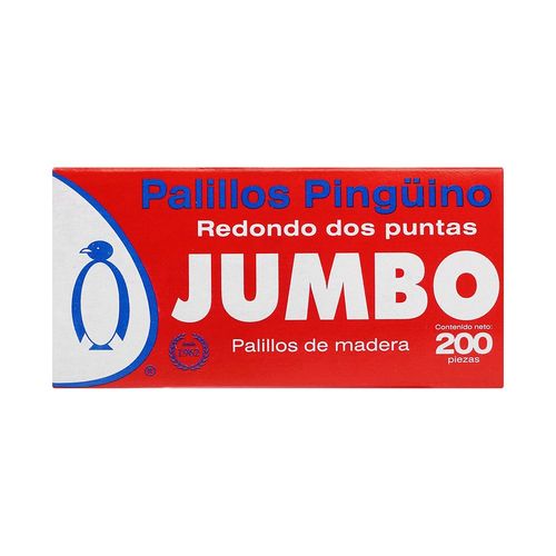 PALILLO-PINGUINO-JUMBO-REDONDO-200PALI---SIN-MARCA