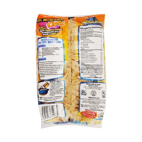 PASTAS-LA-MODERNA-KIDS-DINOSAURIOS-200G---LA-MODERNA
