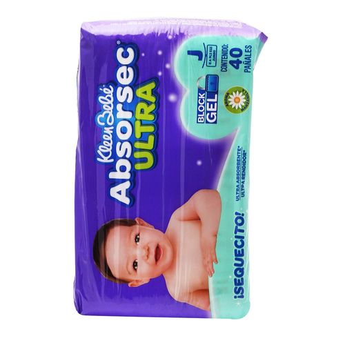 PAÑAL-KLEEN-BEBE-ABSORSEC-JUMBO-40S---KLEEN-BEBE