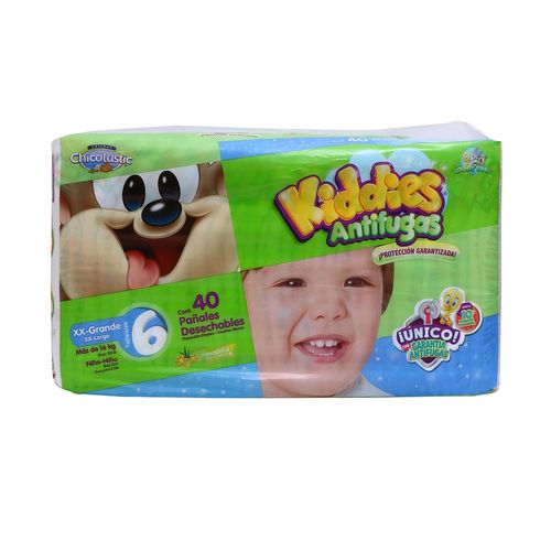 PAÑAL-KIDDIES-ANTIFUGAZ-TALLA-6-40PZAS---KIDDIES