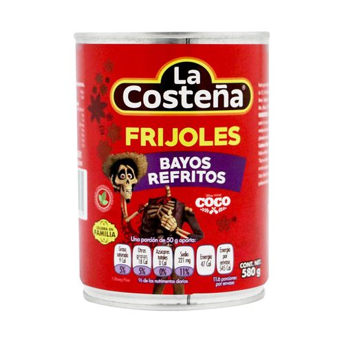 FRIJOLES-COSTEÑA-REFRITOS-580G-BAYOS---LA-COSTEÑA