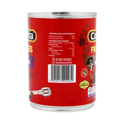 FRIJOLES-COSTEÑA-REFRITOS-580G-BAYOS---LA-COSTEÑA