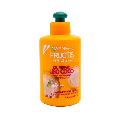 CREMA-FRUCTIS-P-PEINAR-LISO-COCO-300-ML---FRUCTIS