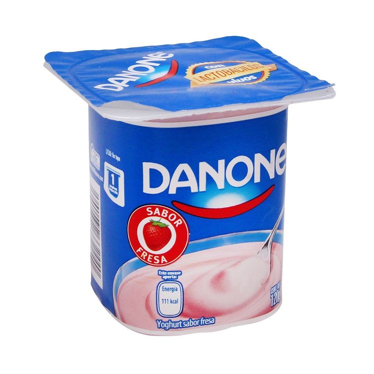 Yoghurt Danone sabor fresa y moras 350 g