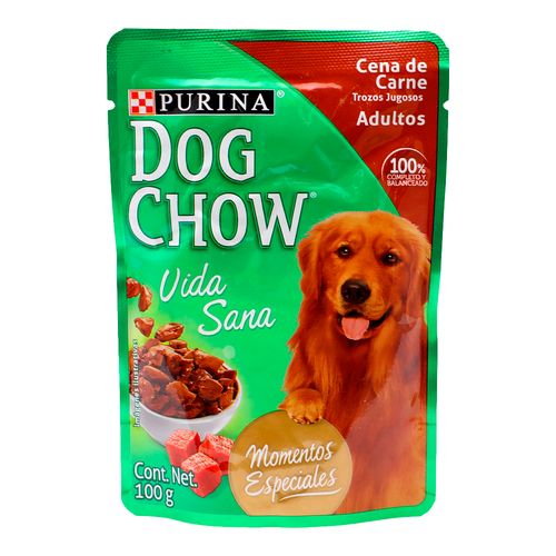 Alimento-Dog-Chow-100-Grs-Cena-Carne---Dog-Chow