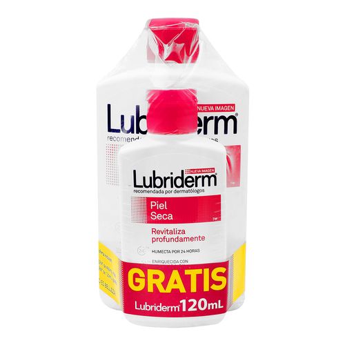 Crema-Lubriderm-P.-Seca-400-Ml---120-Ml---Lubriderm