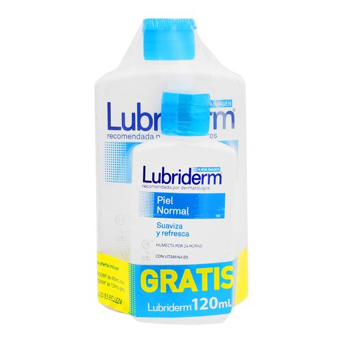 Crema-Lubriderm-P.-Normal-400Ml-120Ml---Lubriderm