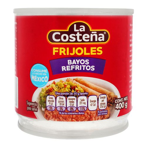Frijoles-Costeña-Bayos-Refritos-400G---La-Costeña