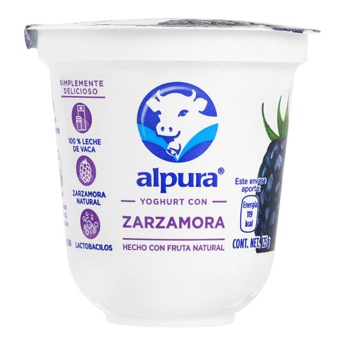Yoghurt-Alpura-Zarzamora-125-G---Alpura