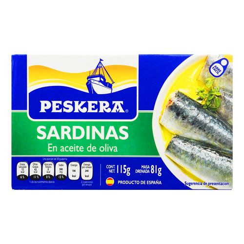 Sardina-Peskera-En-Aceite-De-Oliva-115Gr---Peskera