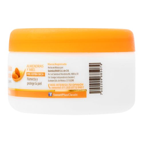 Crema-Sweet-Plus-Solida-Alm-Y-Miel-420-G---Sweet-Plus