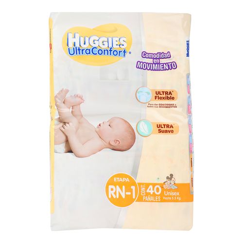Pañal-Huggies-Ultraconf--Rn-1-Unisex-40P---Huggies