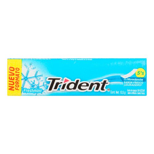Chicle-Trident-5S-Fresh-Mint-13.5-G---Adams