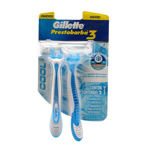 Rastrillo-Prestobarba3-Cool--2Pz----Gillette