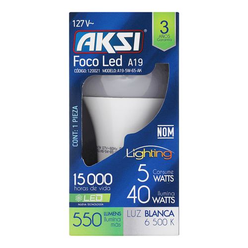 Foco-Led-5W-Luz-Blanca---Sin-Marca