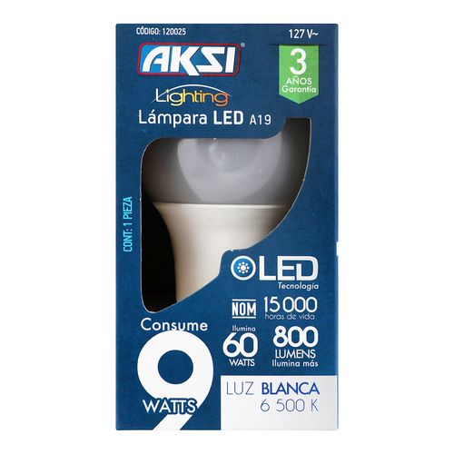 Foco-Led-9W-Luz-Blanca---Sin-Marca