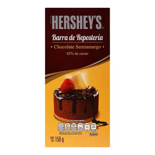 TABLILLA-HERSHEYS-SEMI-AMARGO--150-GRS---HERSHEYS